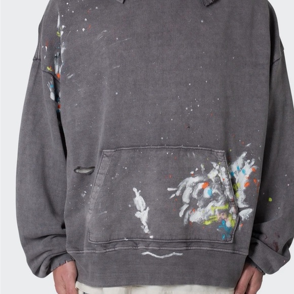 mnml Destroyed Painter Hoodie - Picture 8 of 9
